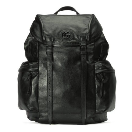 Gucci Backpack With Tonal Double G