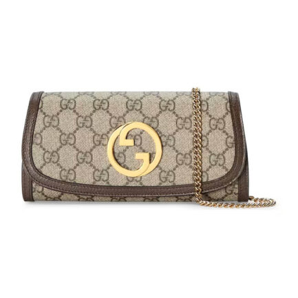 Gucci Blondie Continental Chain Wallet