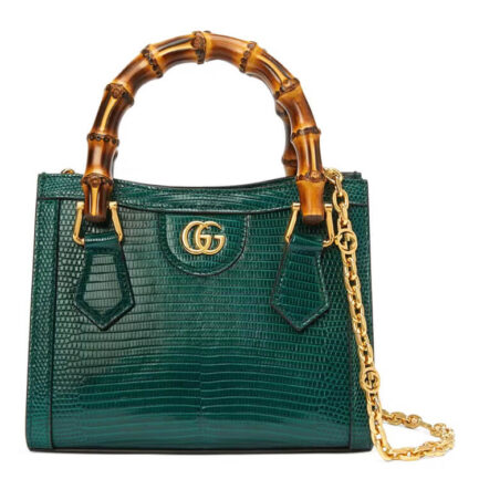 Gucci Diana Lizard Mini Bag