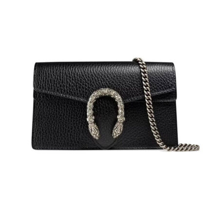 Gucci Dionysus Leather Super Mini Bag