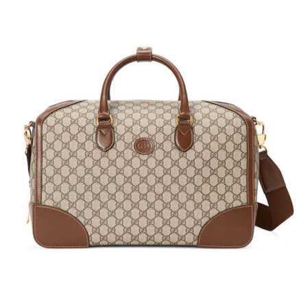 Gucci Duffle Bag With Interlocking G