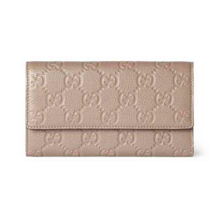 Gucci GG Emblem Continental Wallet