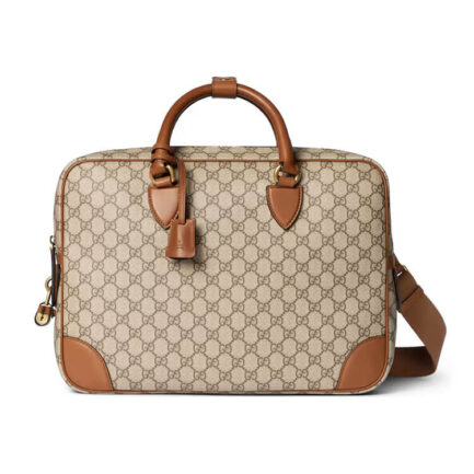 Gucci GG Emblem Medium Briefcase
