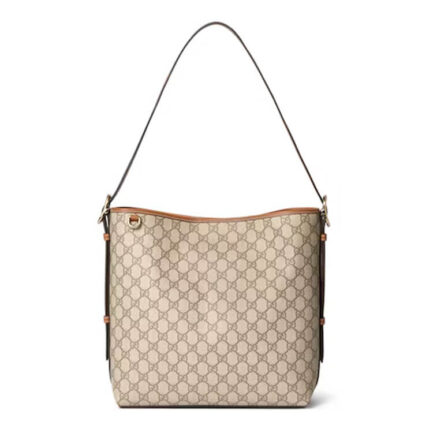 Gucci GG Emblem Medium Shoulder Bag