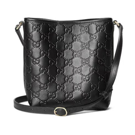 Gucci GG Emblem Nano Bucket Bag