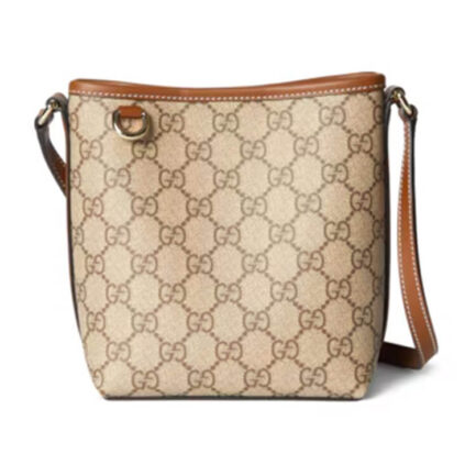 Gucci GG Emblem Nano Bucket Bag