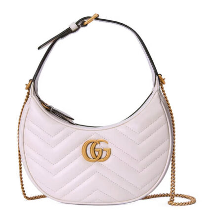 Gucci GG Marmont Half-moon Shaped Mini Bag