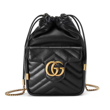 Gucci GG Marmont Mini Bucket Bag