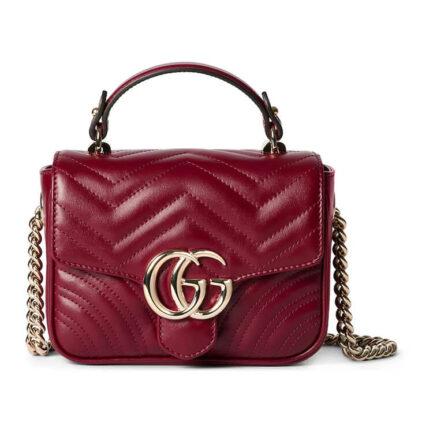 Gucci GG Marmont Mini Top Handle Bag