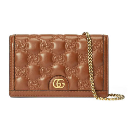 Gucci GG Matelasse Chain Wallet