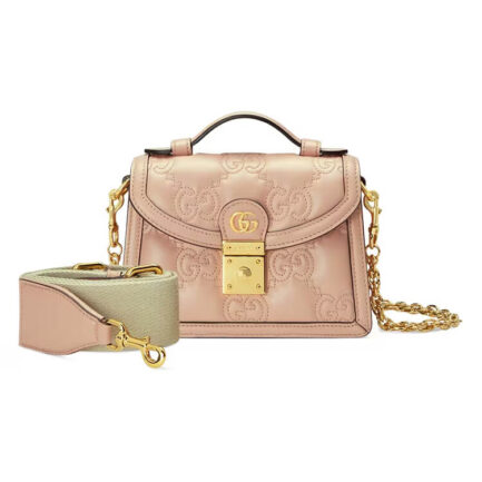 Gucci GG Matelasse Small Top Handle Bag
