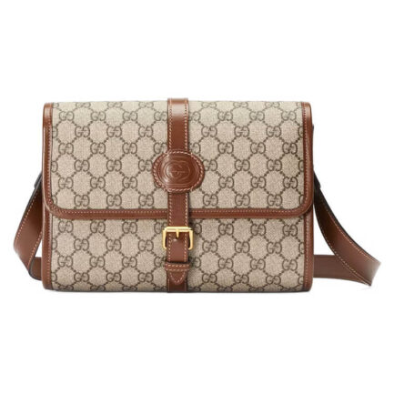 Gucci GG Messenger Bag With Interlocking G