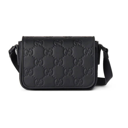 Gucci GG Rubber-Effect Super Mini Bag