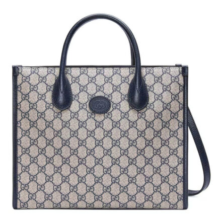 Gucci GG Small Tote Bag With Interlocking G
