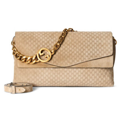 Gucci Large Shoulder Bag With Chain