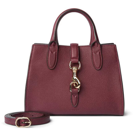 Gucci Small Tote Bag With Hook Closure