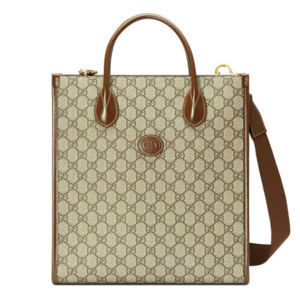 Gucci Small Tote With Interlocking G